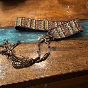 Peruvian Connection Handcrafted Colorful Woven Belt